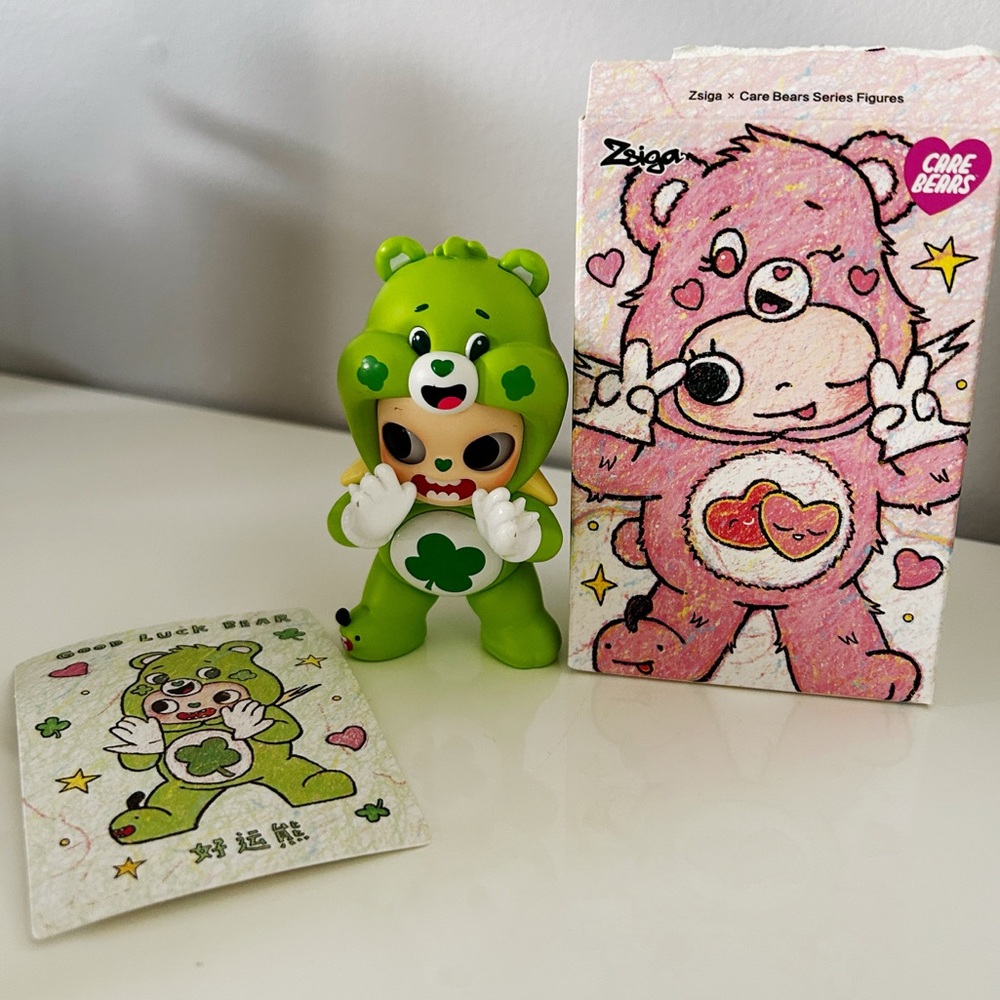Pop Mart Zsiga*Carebear-Good Luck Bear - Picture 2 of 3